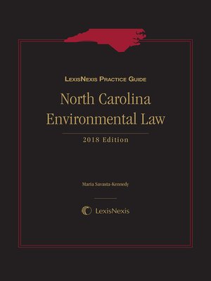 cover image of LexisNexis Practice Guide: North Carolina Environmental Law